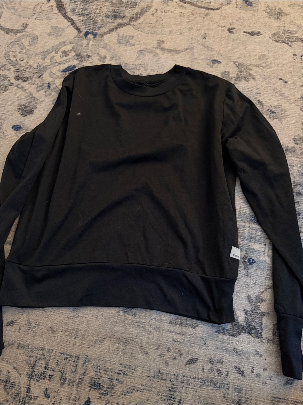 Black Men's Crewneck Sweater